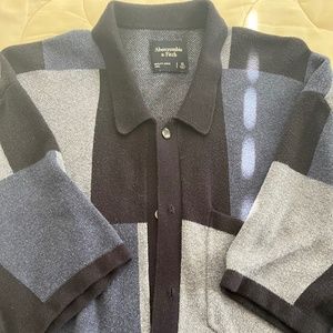 XL Abercrombie and Fitch Sweater Knit Button Polo